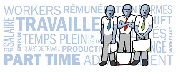 État du français comme langue de travail
