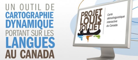Le projet Louis-Jolliet, une carte démolinguistique interactive du Canada